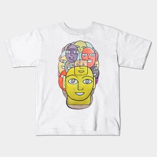 Happy Faces Kids T-Shirt